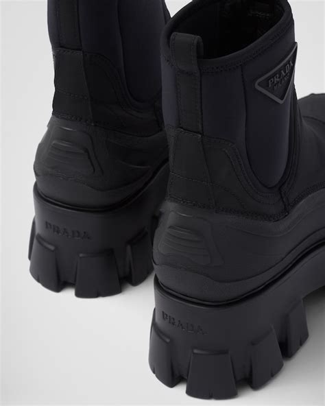 prada nylon swim shorts|Prada monolith re nylon boots.